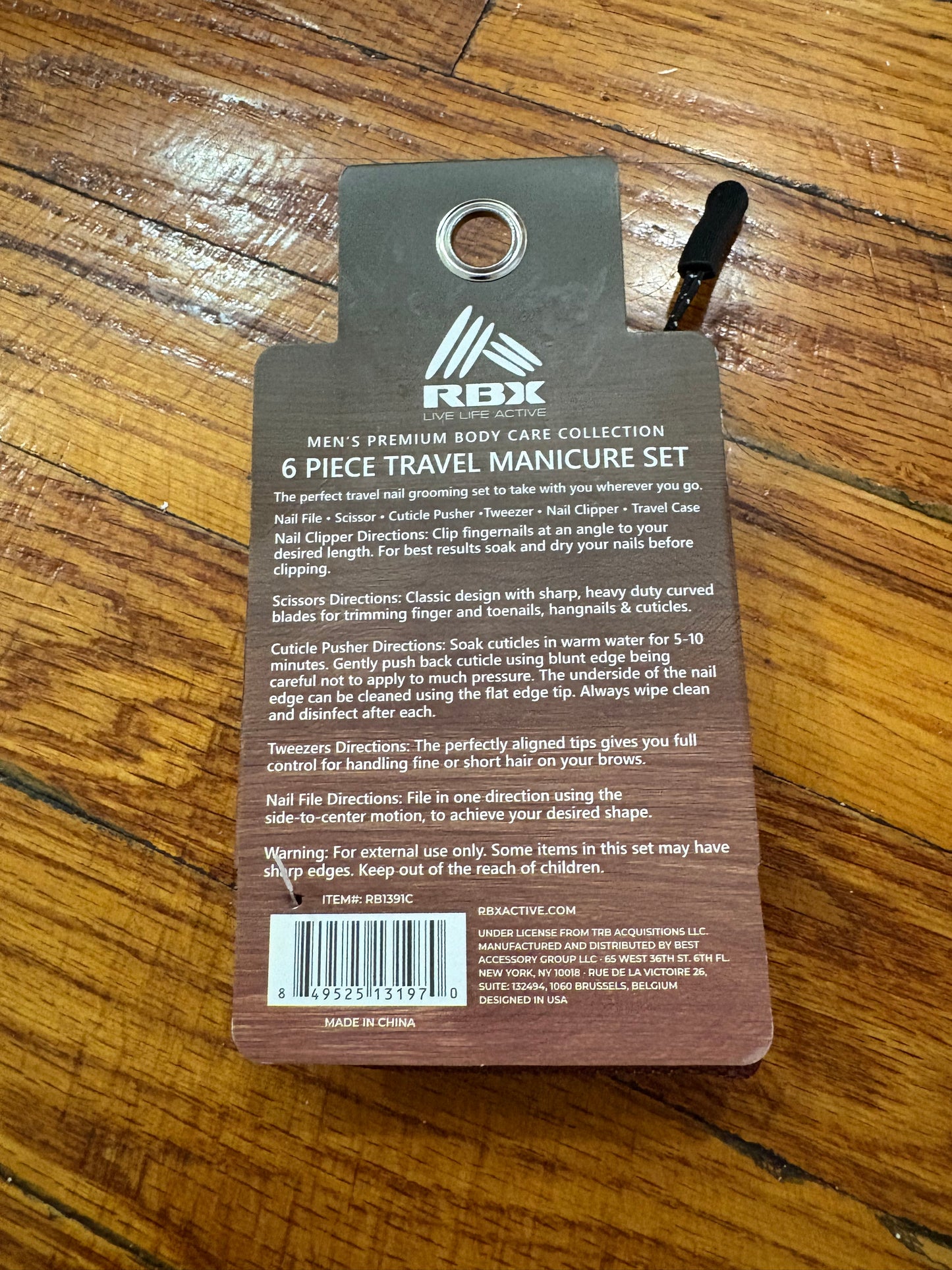 PA01 Set de Manicure para Viajes