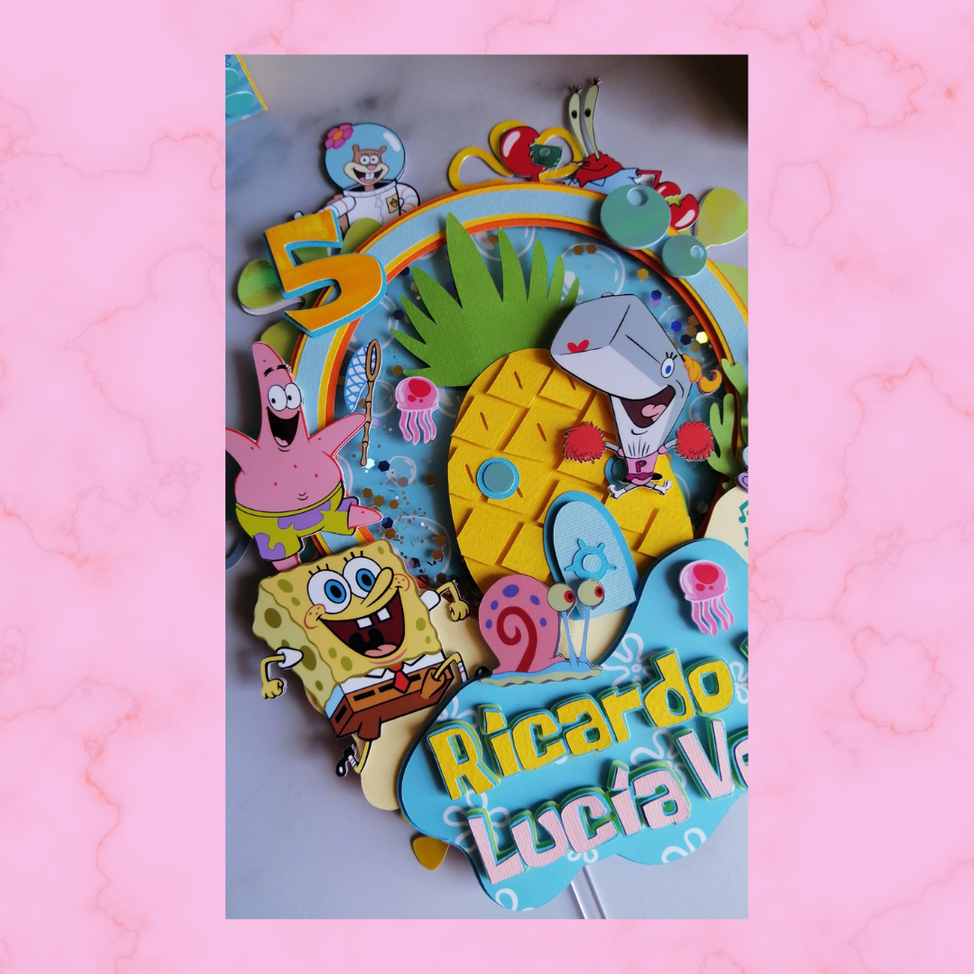 ELET01 Cake Topper Shaker