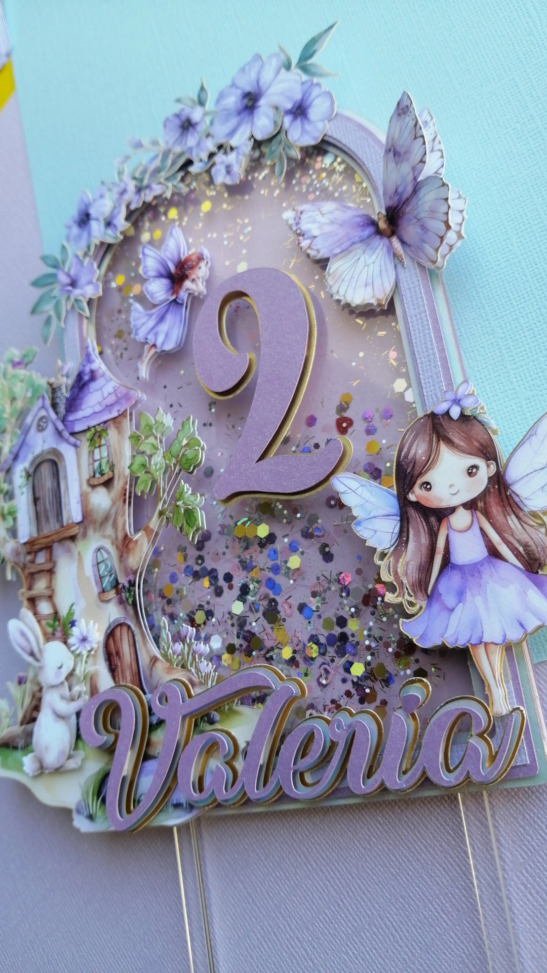 ELEC01 Cake Topper Hada (Por Encargo)