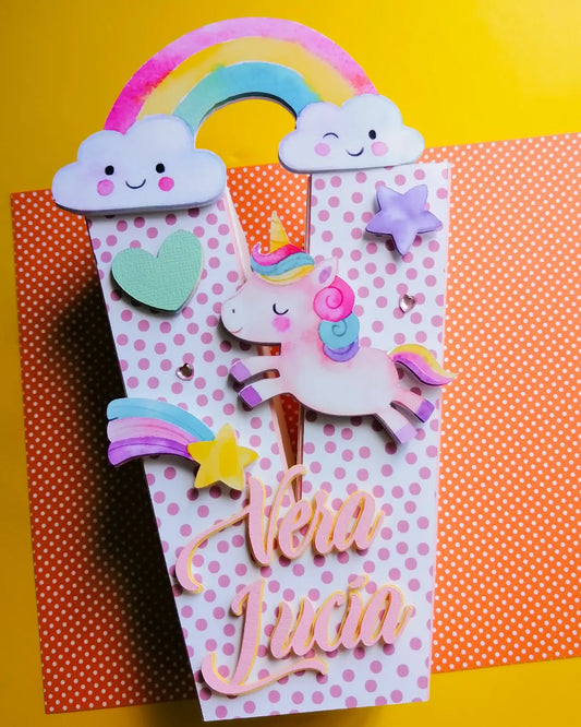 ELE03 Letras 3D en papel