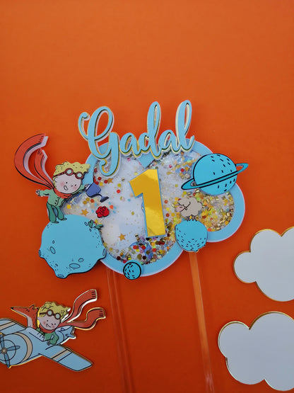ELEC01 Cake Topper Temático Personalizado
