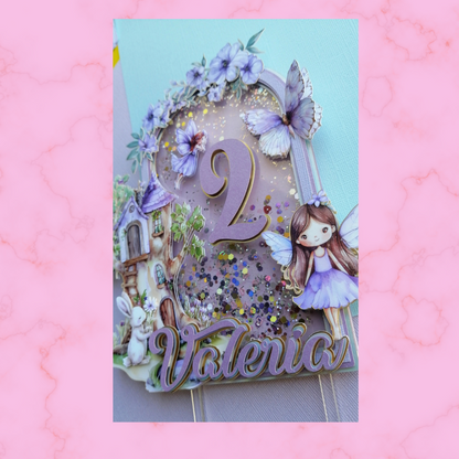 ELEC01 Cake Topper Temático Personalizado
