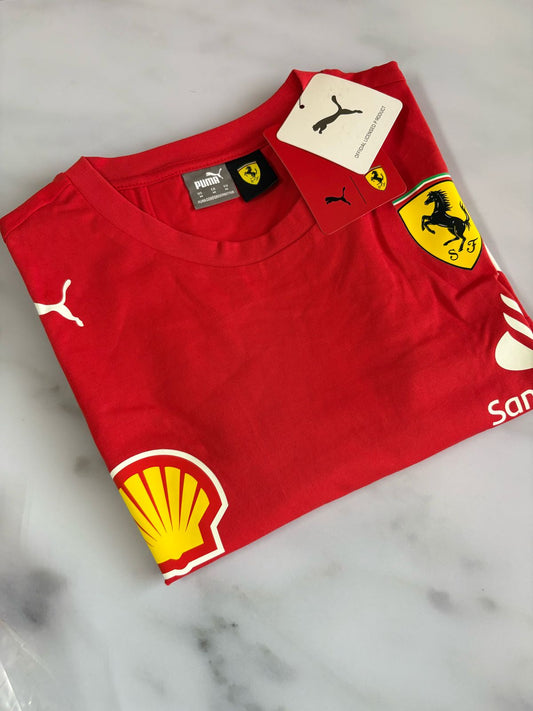 TSH01 Tshirt Rojo Leclerc